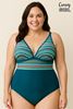 Picture of CURVY GIRL TUMMY CONTROL SWIM SUIT